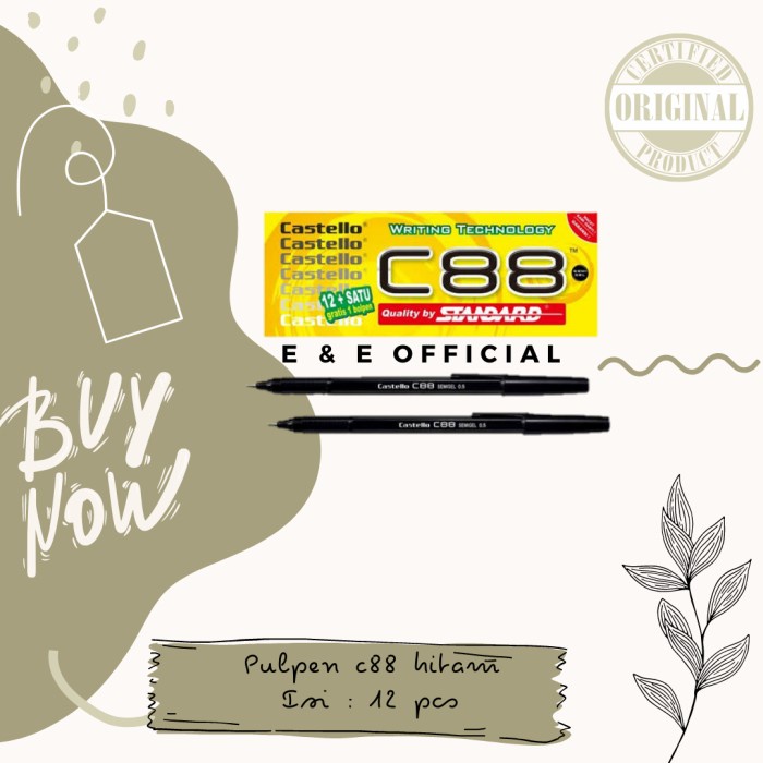 

Produk Pulpen C88 Standard Hemat