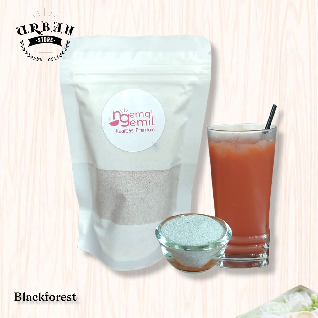 

Minuman Bubuk Rasa Blackforest // Premium