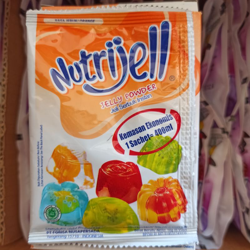 

Nutrijell Jelly Powder Serbuk Instan Rasa Jeruk 10 Gr