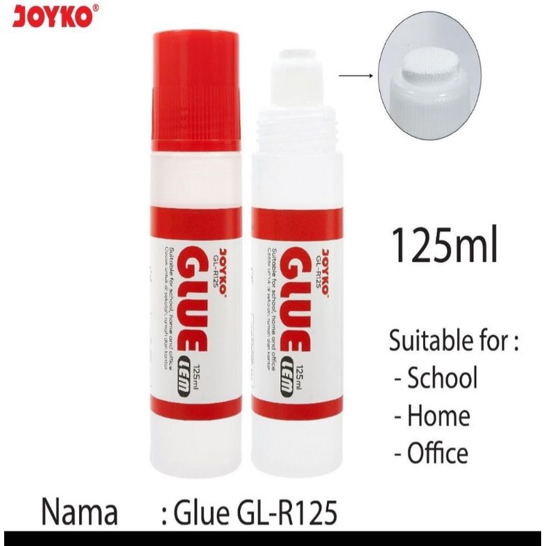 

lem cair joyko besar 125ml GL-R125