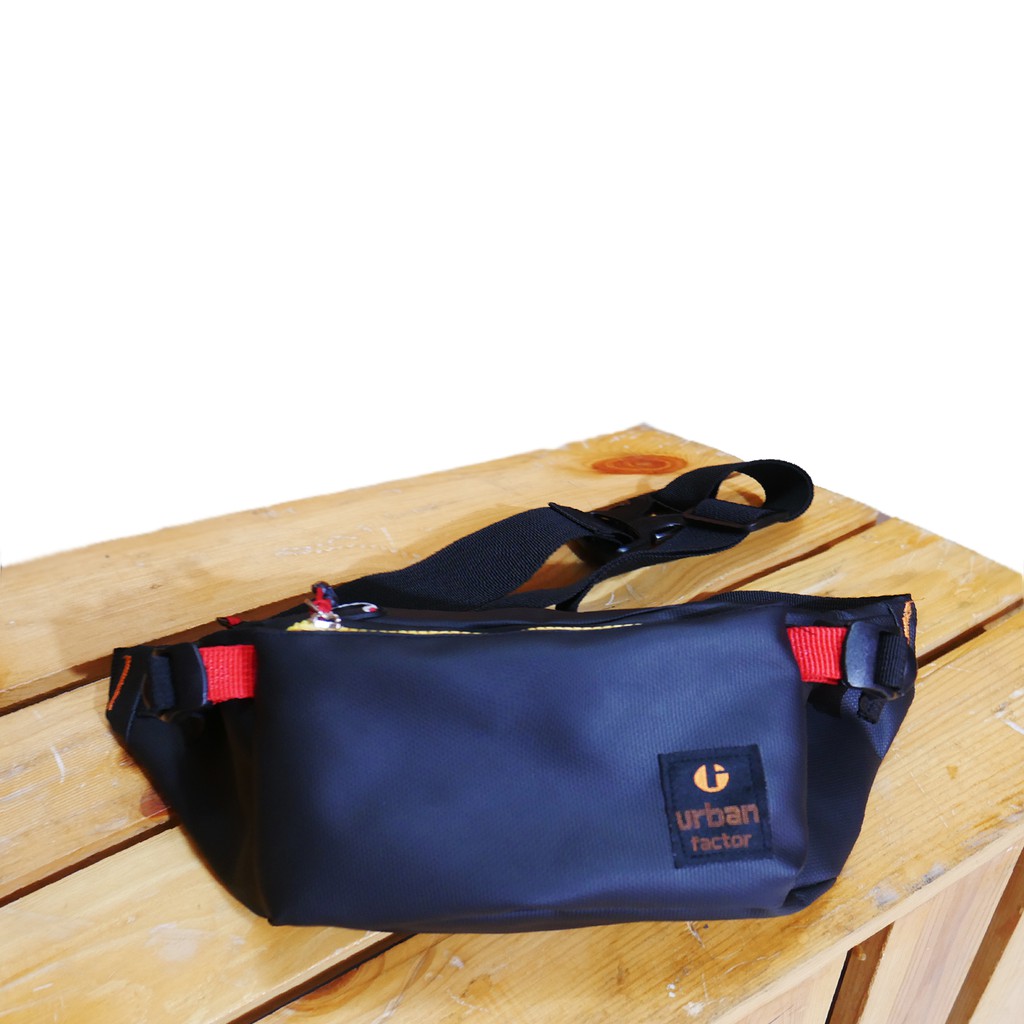 COLOMBANO NAVY |ManNeedMe x URBAN| Tas Selempang Pria Tas Pinggang Waist Bag ORIGINAL