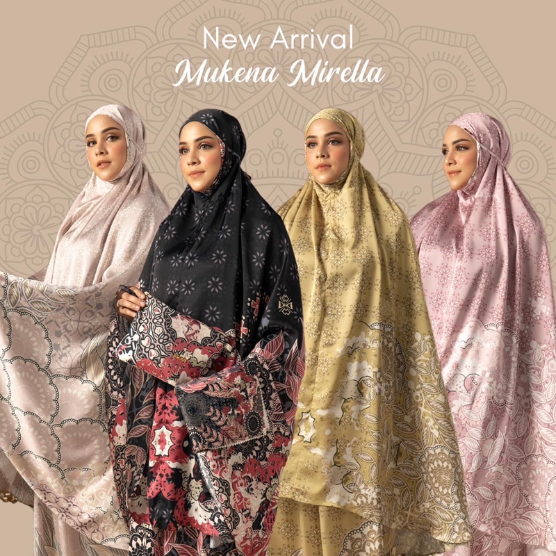 Mukena MyLady Travel Sajadah Printing Silky