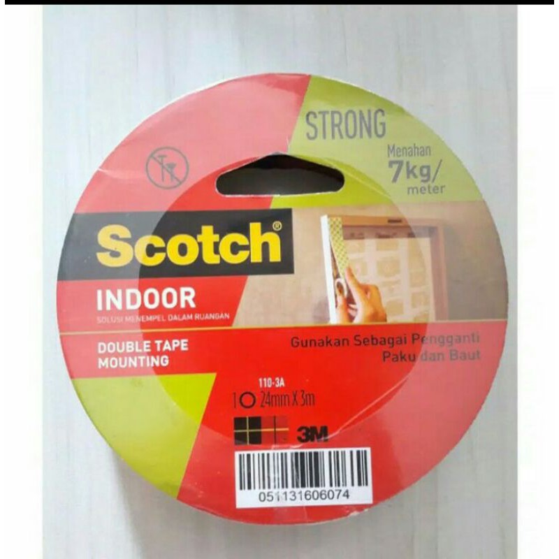 

3M scotch indoor. doubel tape.24mmx3m