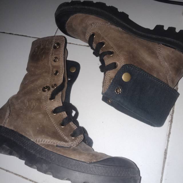 Sepatu palladium boots men's uk 40