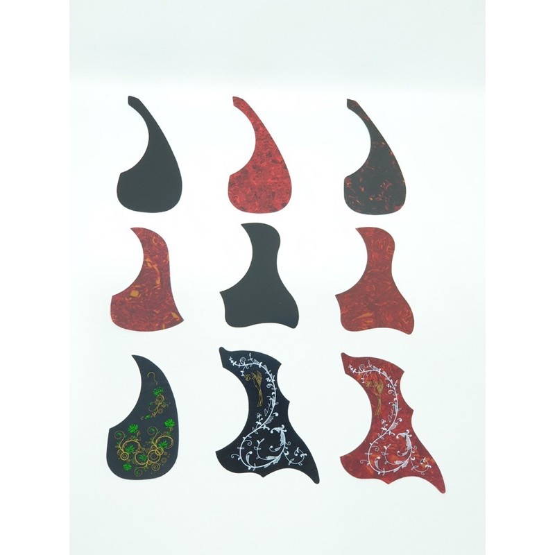 Pick Guard Gitar Akustik Beskemer PICKGUARD Body Guitar Stiker Anti Gores Motif Murah Jakarta