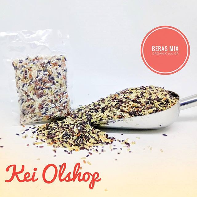 

Beras organik varian mix 100 gr