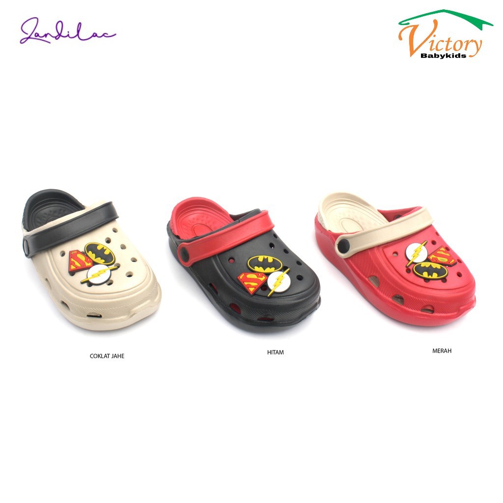 Justice League Sendal Anak Laki - Laki 3 Variaan Warna
