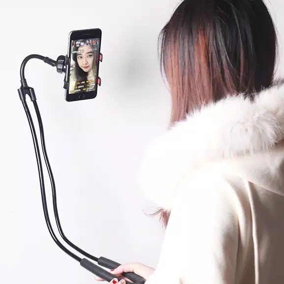 (FO) Lazy Pod leher &amp; pinggang lazy pod phone holder