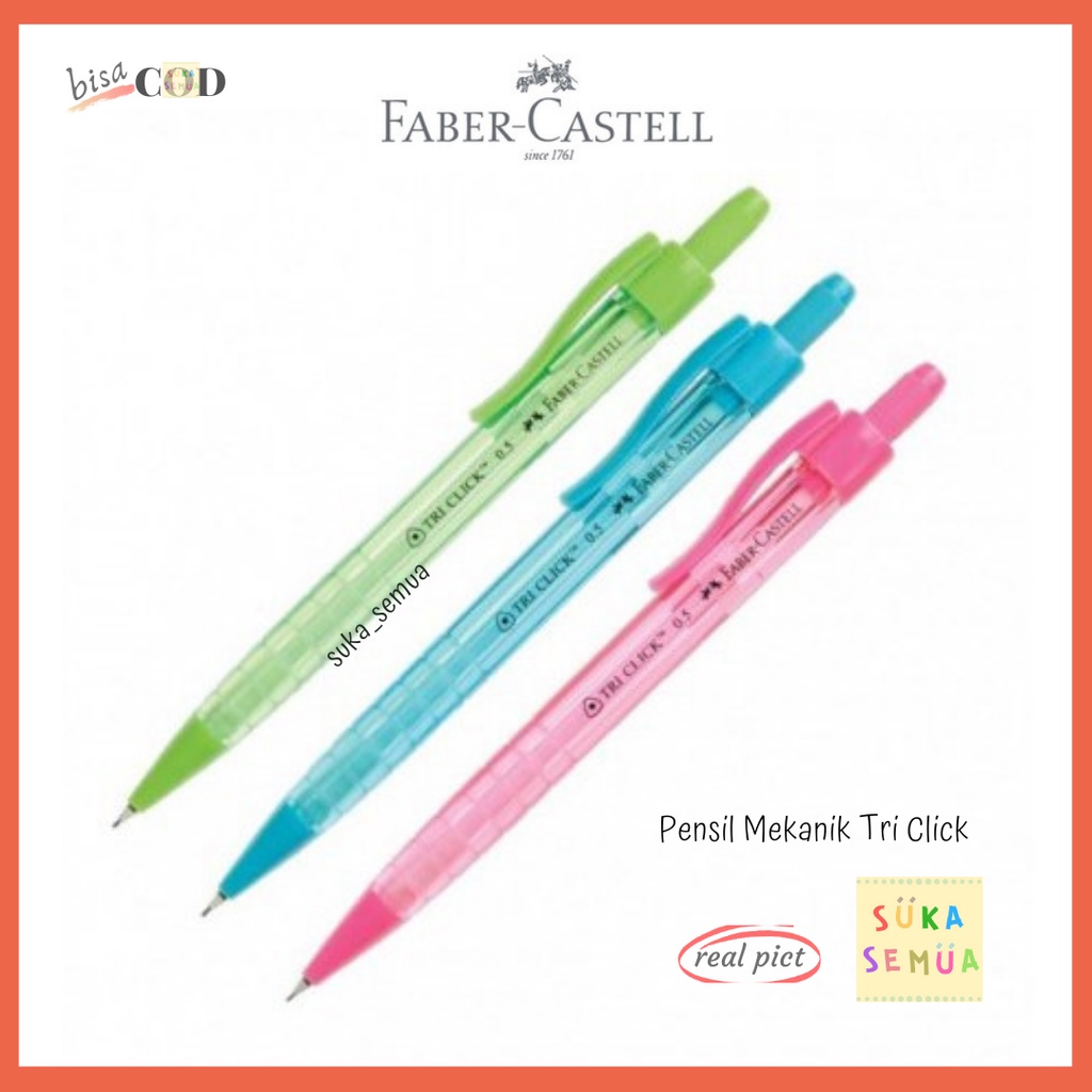 Jual Pensil Mekanik Tri Click 05 Faber Castell Original Mechanical