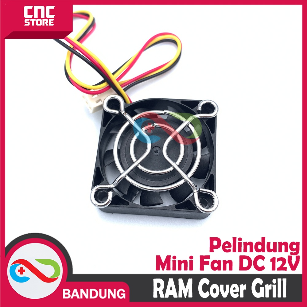 RAM COVER GRILL BESI PELINDUNG TUTUP KIPAS FAN 40x40x10MM