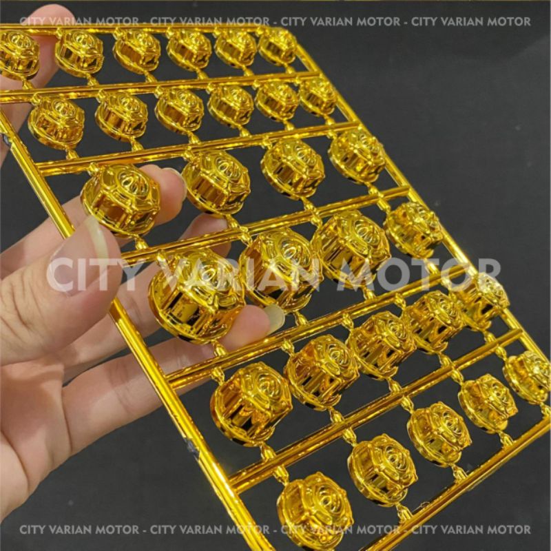 Tutup Baut L Gold Tutup Baut Probolt Flower Monel Cover Baut L Probolt