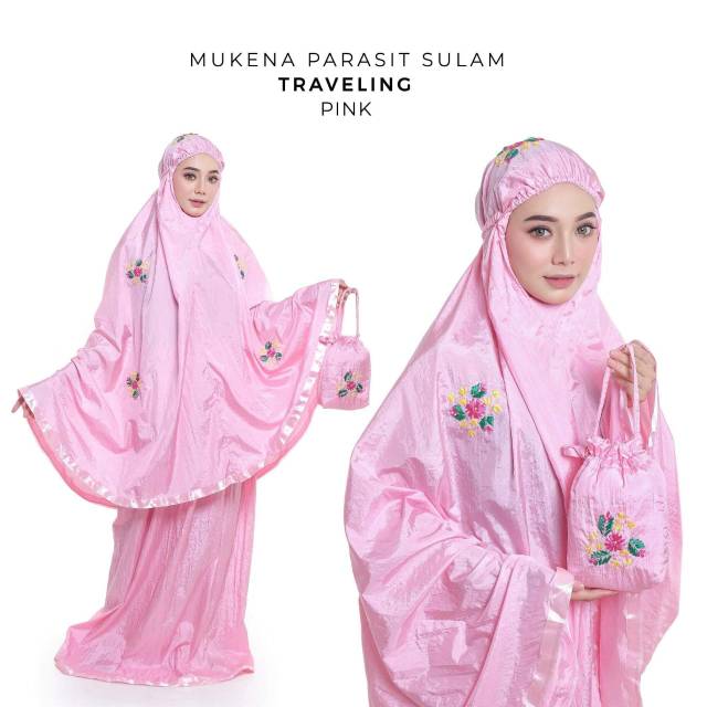BEST SELLER MUKENA TELEKUNG RUKUH KADO TRAVELLING LEBARAN PARASIT SULAM DEWASA GROSIR TASIK MURAH