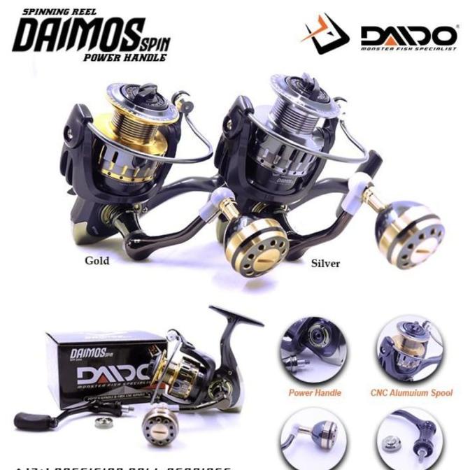 reel daido daimos 6000 power handel doubel handel