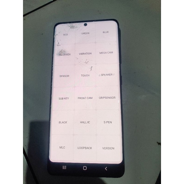 Lcd samsung s21 ultra original copotan