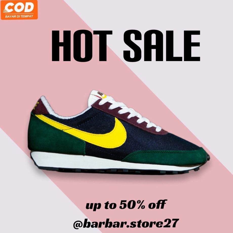 SNEAKERS PRIA NIKE DAYBREAK OBSIDAN DINAMIC YELLOW COSMIC/SEPATU PRIA SNEAKERS ORIGINAL/SNEAKERS COW