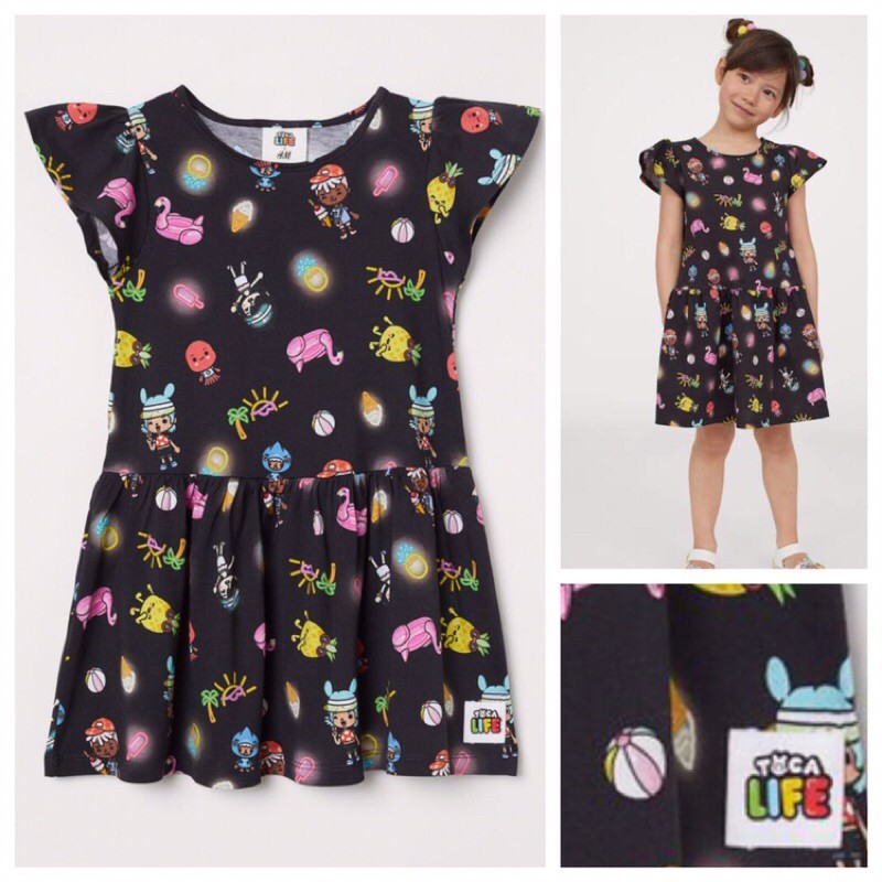 Sale dress anak H&M Toca Life 6-8y