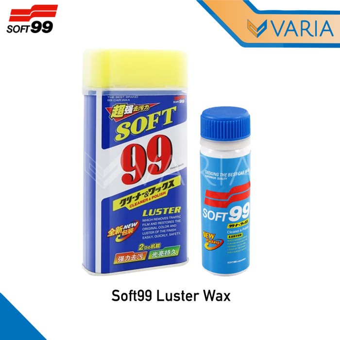 Soft99 Luster 80 ml Liquid Cleaner &amp; Polish Wax Poles Pengkilap Mobil