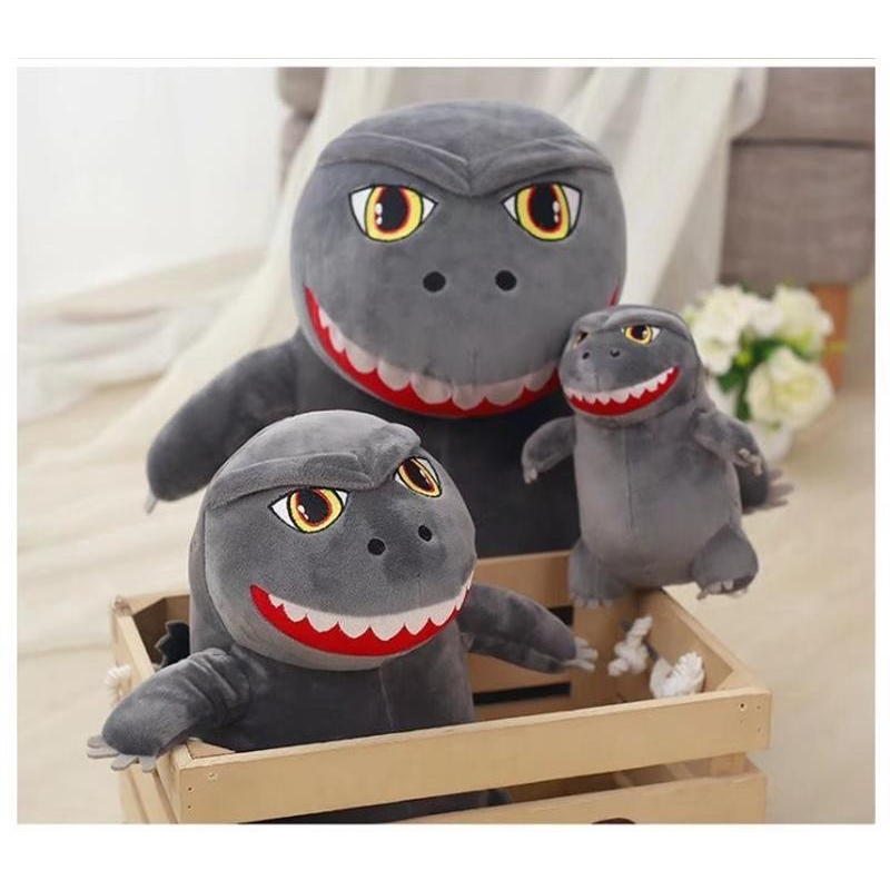 30cm/20cm Godzilla vs Kong Plush Toy Monster King Kong Boneka Boneka Lembut Monster Hadiah Lucu