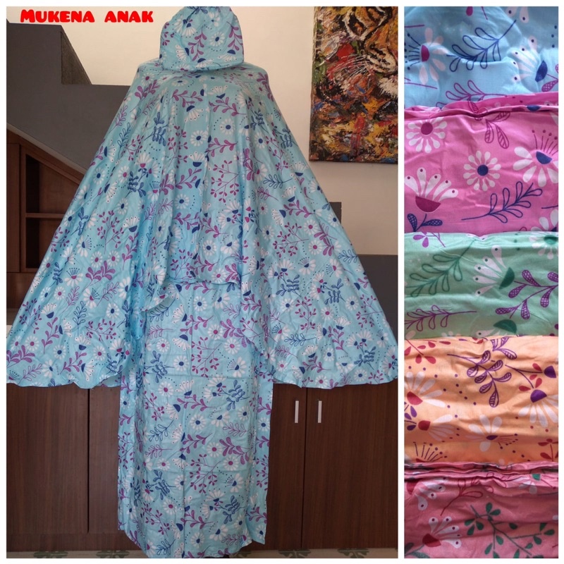 GROSIR(NO ECER) MUKENA ANAK RAYON SOLO