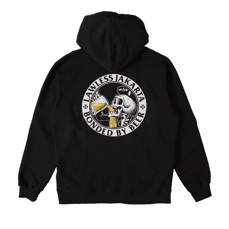 lawless jakarta - bonded by beer ziphoodie