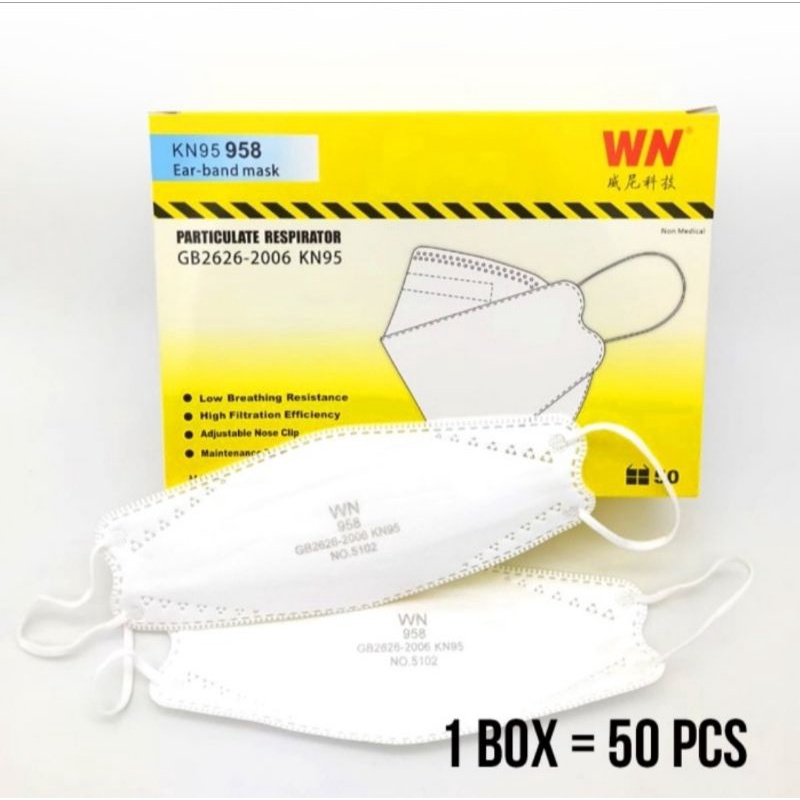 masker KF94 evo korea 4 ply isi 50 pcs WN 958