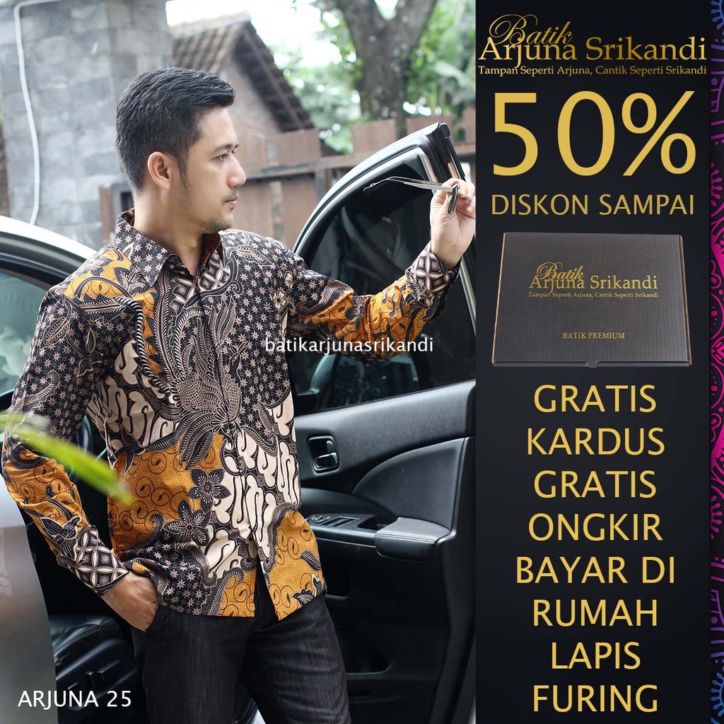 Kemaja Batik Pria Lengan Panjang Baju Hem Atasan Pria Baju Hem Pria Lengan Panjang Hem Pria Lengan P