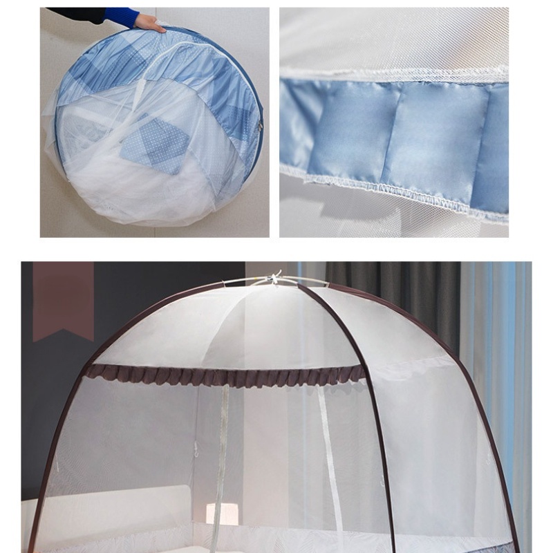 200*200CM Kelambu Lipat/Tidur Kelambu Tenda original Portable Mudah di Lipat Anti Nyamuk 1.8M/2M Mosquito Net