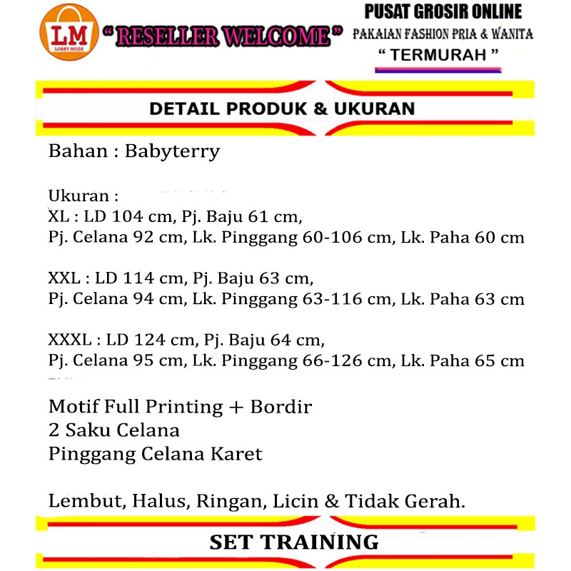 Baju Setelan Olahraga Senam Training Wanita Set  TERMURAH TERBARU TERLARIS LMS 16655 16659 16663