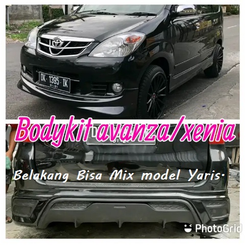Bodykit Avanza Air Master Bodykit Avanza 2004 - 2011 Bisa Mix Belakang Yaris Body kit Avanza Lama Bo