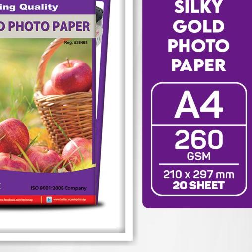 

♙ Kertas Foto e-Print Silky 260 gsm ۝