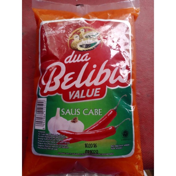 

saos sambel belibis
