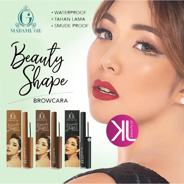 Madame Gie Beauty Shape Browcara Brow Mascara Maskara Alis