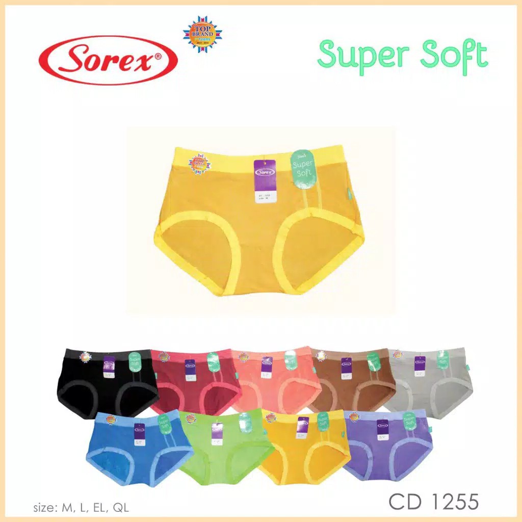 Celana Dalam Wanita Super Soft Sorex 1255  / CD Cewek Prempuan Super Lembut Sorex