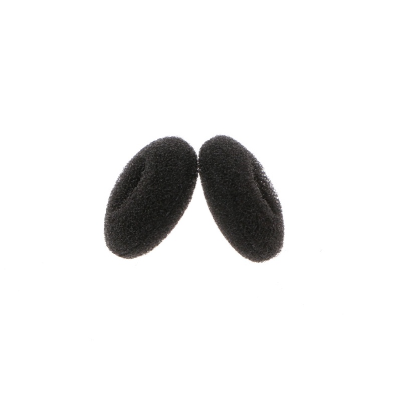 Bt Black Headphone Earpads Cover for Headset 15mm-20mm Earphone Earmuffs Replaced Earpad Lama Nyaman Dipakai