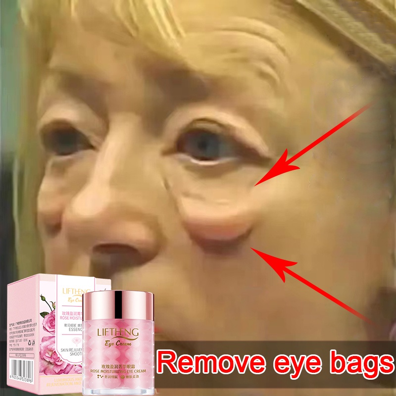 Eye cream Kecantikan mata Krim mata panda 60g Penghilang Kantung Mata Panda Eye Treatment Esensi pelembab mawar pelembab