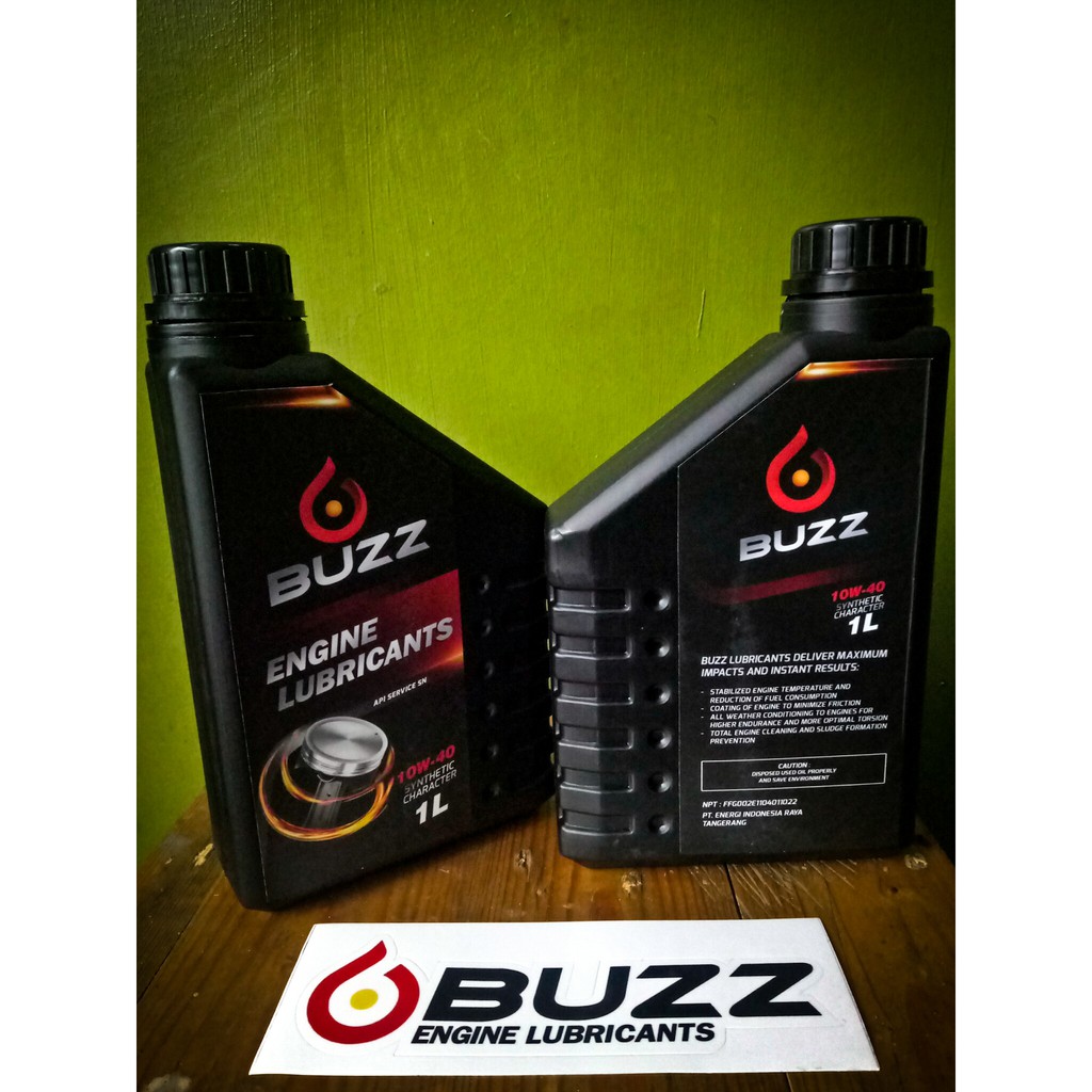 BUZZ ENGINE LUBRICANTS / OLI MESIN / OLI MOBIL / OLI MOTOR / OTOMOTIF
