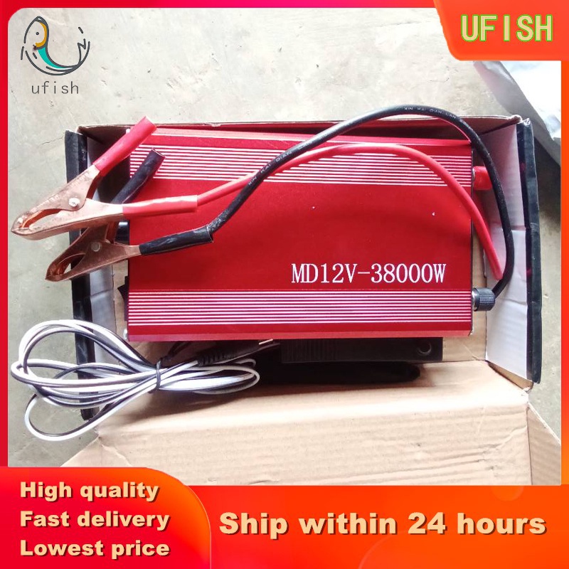 Premium (Mount) sentrum ikan elektronik MD12V-38000W Ultrasonic Inverter Electric High Power Fishing