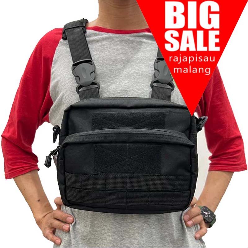 Chest Bag Venom Tas Dada Tactical Rig Bag Outdoor TERMURAH