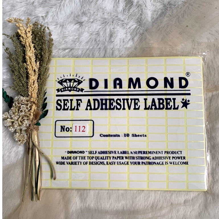 

( 1 ball ) Label 112 Lem Tag Nama Harga termurah