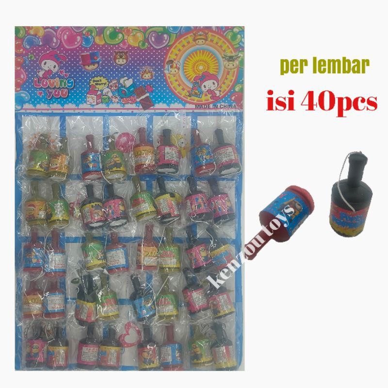 Party Popper Mini Per Lembar