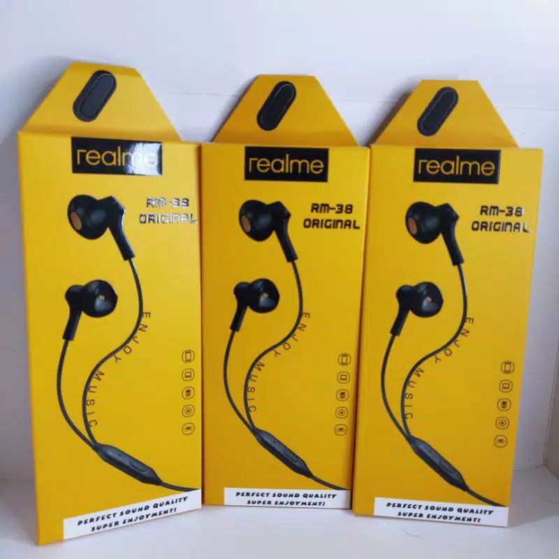 Headset Realme RM-38 Original Superbass