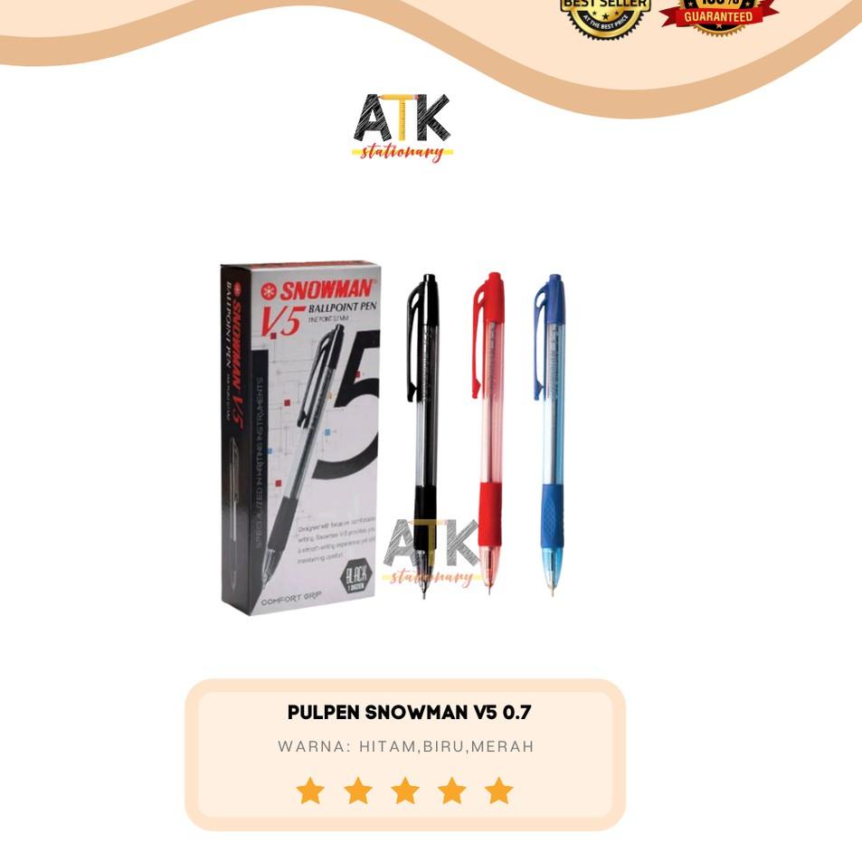 

Update Sekarang Pulpen Snowman V-5 atk