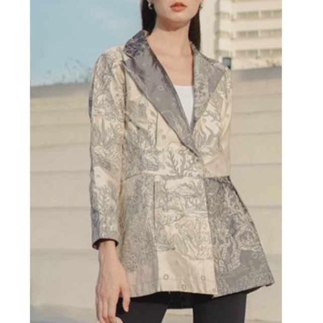 El Mar Minorca Jacquard Outer Blue Size S - Benang Jarum X Mmehuillet