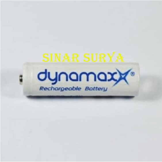 Baterai isi ulang baterai cas Dynamax A2 1000 mAh