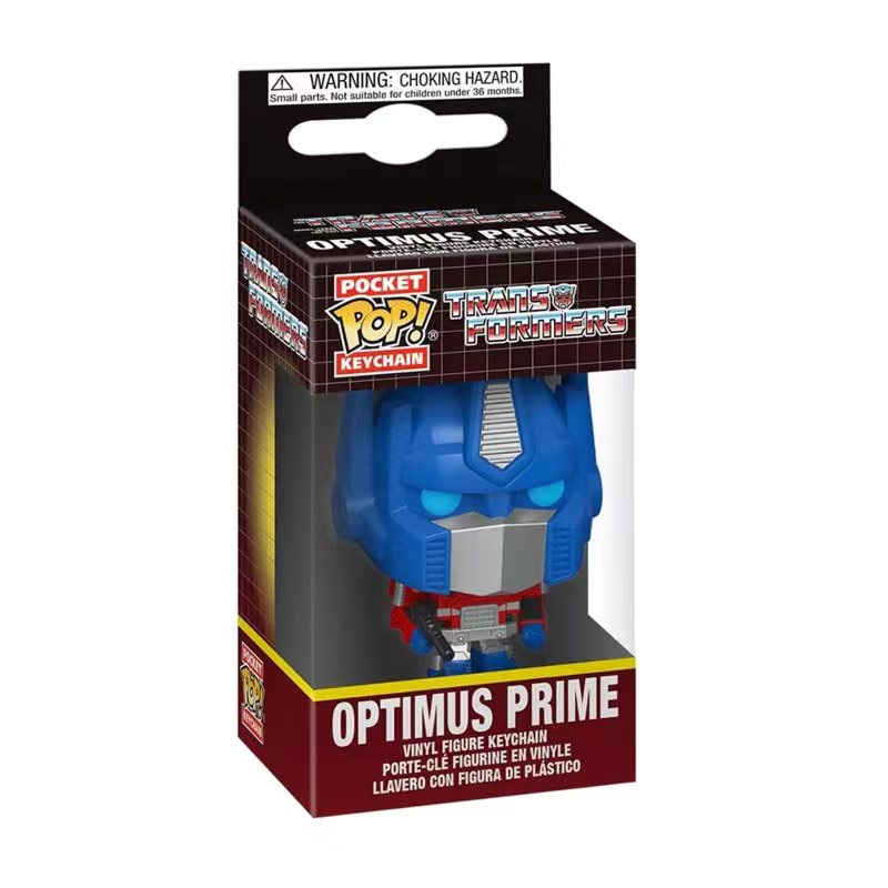 Funko POP 2022 Gantungan Kunci Action Figure Optimus Prime Black Panther Batman Transformers Bahan PVC