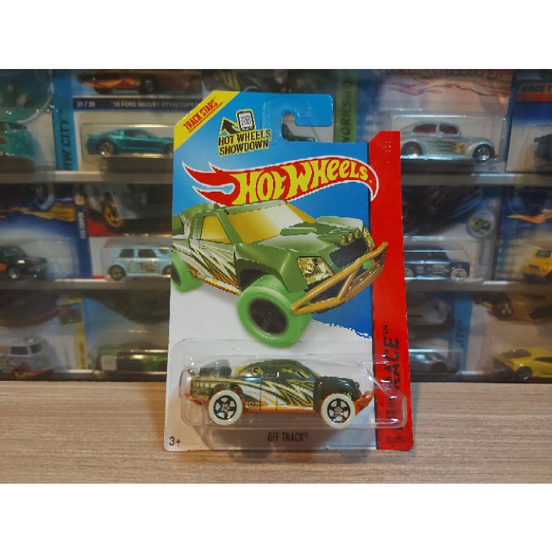 HOT WHEELS OFF TRACK - TREASURE HUNT - GLOW IN THE DARK