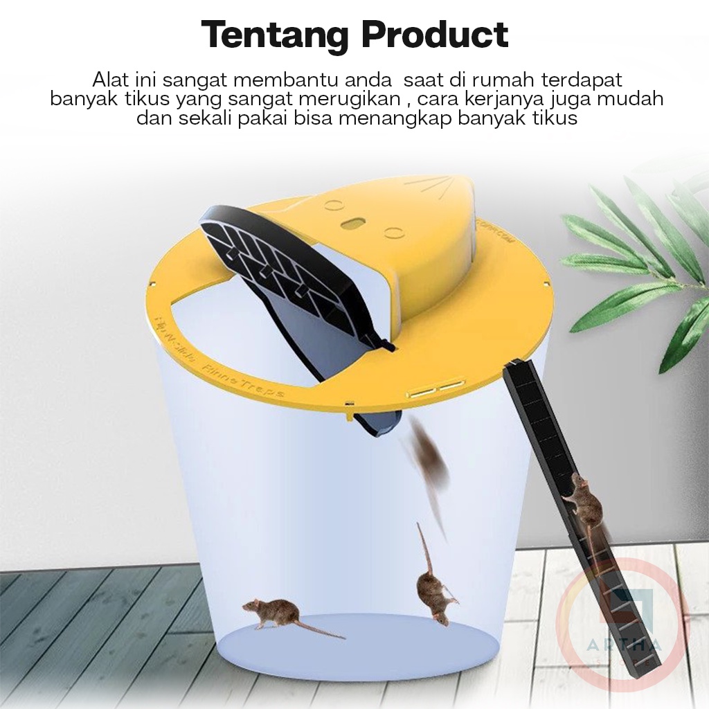 Perangkap Tikus Jebakan Tikus Ampuh Mouse Trap Slide Bucklet