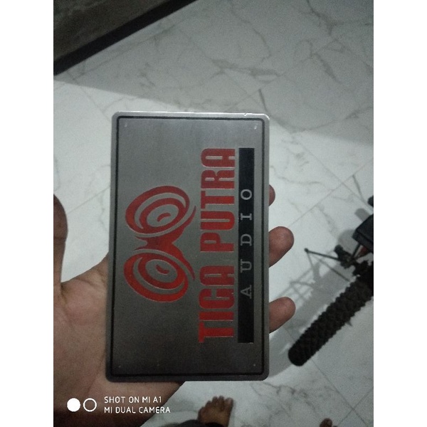 

pesanan logo sound/nametag/sangkar