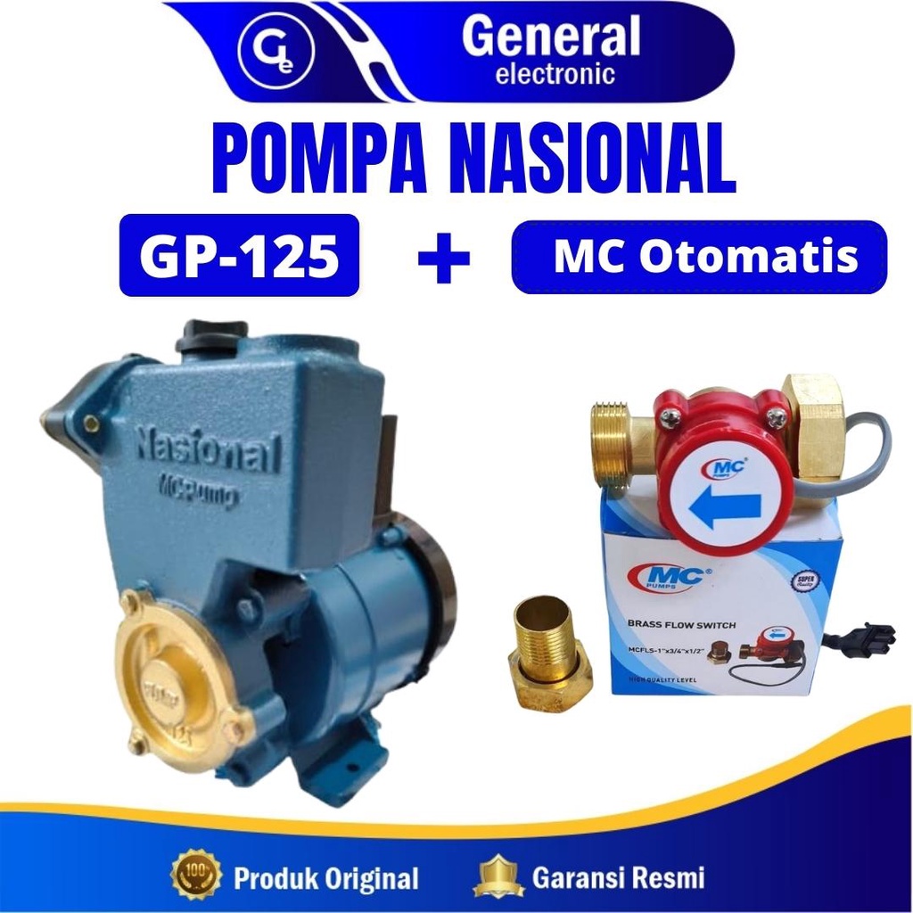 Pompa Air Pendorong Booster Otomatis Nasional