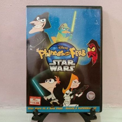 DVD PHINEAS AND FERB STAR WARS (Original)